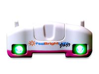 Feel Bright Light Jazz Portable Light Therapy Device with Replaceable Batteries (Pink)