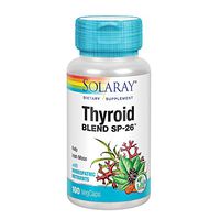 Solaray Thyroid Blend SP-26 VCapsules, 100 Count