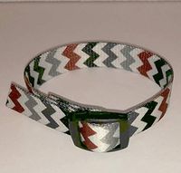 Epilepsy Life VNS (Vagus Nerve Stimulator) Wrist Watch Band Plaid and Paisley Prints (Chevron, 11)