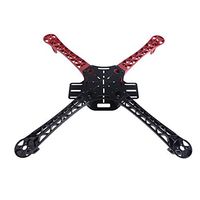 Goolsky 4Pcs Qudcopter Multicopter F450 F550 Frame Arm Red+Black For DJI F450 F550 Frame Arm flamewheel Part