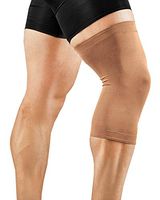 Tommie Copper Men's Recovery Refresh Knee Sleeve, Nude, Medium