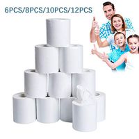 Premium Soft 3-Ply Embossed Toilet Paper, Roll Paper Hollow Replacement Toilet Paper, Home Kitchen Shop Hotel Cafe Toilet Tissue, Strong and Highly Absorbent Hand Towels for Daily Use，12 Rolls
