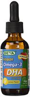 DEVA Vegan Vitamins  Liquid Omega-3  DHA , 2-Ounce Bottles