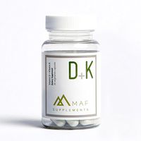 Phil Maffetone - MAF Vitamin D+K Dietary Supplement (30 Capsules / 1 Month)
