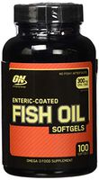 Optimum Nutrition Fish Oil Softgels, 100 Softgel