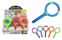 Cob LED Colorful Magnifying Glass (Ultra-Bright), Case of 15