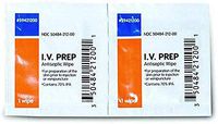Case of 1000 I.V. Prep Antiseptic Wipes. Alcohol Pads for Skin Preparation to venipuncture, Injection. Easy to Apply. Effective and Clear Formula. 70% Isopropyl Alcohol.
