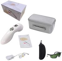 Cold Laser Therapy Device for Pain Relief for Knee, Shoulder, Back, Joint & Muscle Pain and Much More, for Humans & Animals, Low-Level Red Light Hand Held Unit, with Safety Goggles