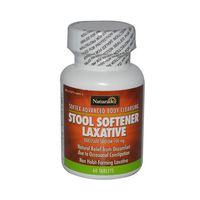 Softex Stool Softener, 60 Tabs by Naturade