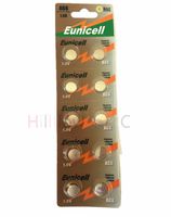 Hillflower 10 Piece AG6 LR69 LR920 G6 371A 370 171 Card 0% Hg 1.5V Long Duration Alkaline New Light Prime Battery