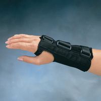 Comfort Cool Wrist Splint D-Ring : X-Large 9" Length Left