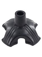 fineshelf Cane Tip Non-Slip Foot Pad Cane Rubber Foot Pad Old Man Walking Stick Bracket Four Feet Stable 19MM