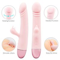 Thrusting Tongue Whisper Quiet, Waterproof, Wireless Clitorial Sucking Massaging Toys,Vibrate Clitorial Sucking Toy for Women Adullt Toys for Neck Sho
