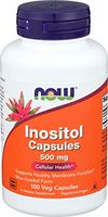 Now Foods, Inositol 500mg, 100 Capsules