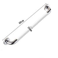 TOYM US 304 stainless steel safety grab bars Wheelchair-accessible bathroom word toilet toilet toilet bathtub handrail elderly Disabled ( Size : 68cm )
