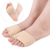 CLHCilihu Bunion Relief Sleeves Corrector,Big Toe Separator Straightener Gel Protector Foot Cushion Support for Hallux Valgus Relieve of Foot Forefoot Pain,S