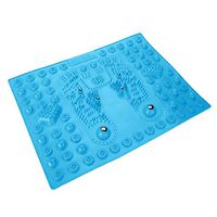 Foot Massage Mat, Walking Massager Pad for Pain Relief( Blue)
