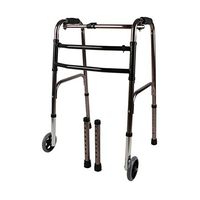 SSLW Wheel Walker Walking Frame Folding Mobility Walk Aid Elderly Disabled Transfer Assistance