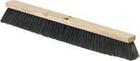 Carlisle 4507203 Flo-Pac Fine/Medium Floor Sweep, Polypropylene Bristles, 18" Length, 3" Bristle Trim, Black (Pack of 12)