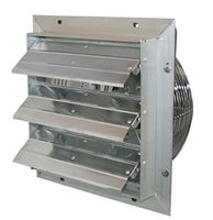 J&D Manufacturing VES30 ES Aluminum Shutter Fan, 30" Size, 115V/230V, 1/2 hp, 1 Phase, 1 Speed