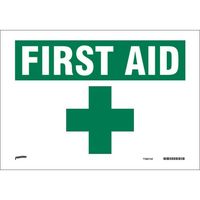 Brady SV721G, 48611 Prinzing Glow Sign First Aid W/Cro, (Pack of 12 pcs)