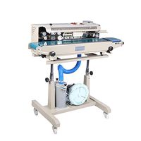 Automatic Inflating Film Sealing Machine 12mm Width Cellophane Bags Sealer 0-12 m/min (220V)