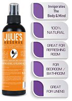 Citrus Orange Room & Linen Spray Aromatic Mist Air Freshener Natural Organic Essential Oil Blend, Home, Bedroom, Linen, Essential Oil Blend Great for Bathroom Odor Eliminator Lemongrass,(Citrus, 4 Oz)