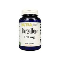 Nutrajetic Trans Pterostilbene 150 mg Supplements | Promotes Cardiovascular Health | Anti-Aging | 180 Gluten Free Capsules | Made in USA
