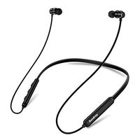 Sundray True Hi-Fi Stereo Sounds Bluetooth Headphones,A-PTX Earphone with Micro Mic,Voice Control Calls,Neckband Sport Gym Headphones for Sports Workouts (Black)