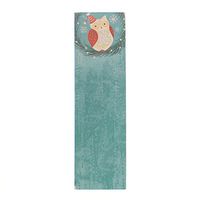 Christmas Evergreen OWL Note PAD Paper Magnetic Johanna Parker 29337
