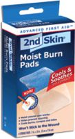 Spenco 2nd Skin Moist Burn Pad Medium 2" x 3", Sterile, Odorless, High-water Content Sterile Hydrogel made with 95% Pure Water (Box of 4 Each)