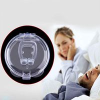 2Pcs Stop Snoring Anti Snore Nose Clip Apnea Guard Care Tray Sleeping Aid Eliminate or Relieved Snoring Health Care