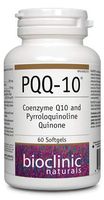 Bioclinic Naturals PQQ-10 Coenzyme Q10 and Pyrroloquinoline Quinone 60 softgels