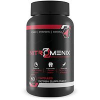 NitroMenix- Nitric Oxide Booster- Supports Longer Staying Power- Improves Sexual Health-Enhance Performance and Recovery-60 Capsules