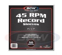 BCW (50 Brand Record White Paper Inner Sleeves