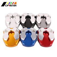 Frames & Fittings Motorcycle Foot Side Stand Extension Pad for Yamaha Nmax155 N-MAX155 2015 2016 2017 2018 15 16 17 18 - (Color: Red)