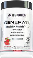 Generate EAA and BCAA Powder: Best Post Workout Recovery Drink and Branched Chain Amino Acids Supplement with Essential Amino Acids, 5g BCAAs, 2g EAAs for Lean Muscle Mass | Watermelon, 30 Servings
