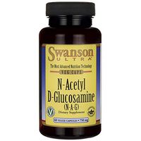 Swanson N-Acetyl D-Glucosamine (N-A-G) 750 Milligrams 60 Veg Capsules