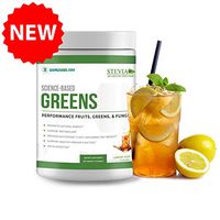 Science Based Greens - Performance Fruits, Greens, Fungi - Lemon Ice Tea Flavor - 30 Servings
