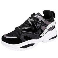 Mens Breathable Sports Shoes,Males Running Walking Casual Fashionable Student Lace up Slip-on Trainers Sneakers
