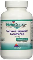 Nutricology Tocomin Suprabio Tocototrienols Soft Gels, 100 mg, 120 Count