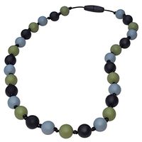 Munchables Sensory Chew Necklace for Boys (Green Camo)