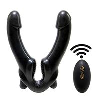 10 Frquencies Double Head Vii-brrattor Massager Wireless Remote Control Women Sxx Toy