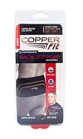 Copper Fit Pro Back Support, Black with Copper Trim, Large/X-Large, Unisex Waist Size 39”-50” (Renewed)