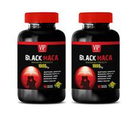 Muscle Maker Supplements - Black MACA 1000MG - Extra Strength - maca Root Extract Capsules - 2 Bottles 180 Vegetable Capsules