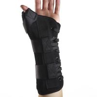 Corflex Suede Wrist LCR Splint w/Abducted Thumb 8" - Small Right
