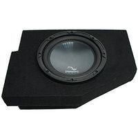Compatible with 2002-2015 Dodge Ram Quad/Crew Truck Harmony R104 Single 10" Sub Box Enclosure