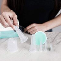 Chinese Acupuncture Cupping Therapy Set Fda Approved, Anti Cellulite Cupping Therapy Set, Massage Therapy Cupping Set, Eye and Face Vacuum Massage Cup Kit, Cupping Therapy Sets Silicone Professional
