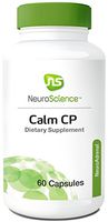 NeuroScience Calm CP - Cortisol Focused Adrenal and Sleep Support with Banaba Leaf (2% Corosolic Acid) and Phosphatidylserine (60 Capsules)