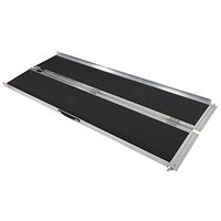 Motorhot 6 ft Portable Aluminum Ramp Wheelchair Scooter Mobility Ramp Non- Slip 72" x 28"